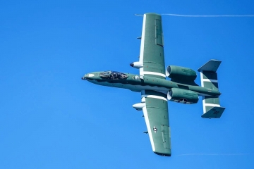 A-10C Thunderbolt II Demonstration Team. Photo by team's facebook page
