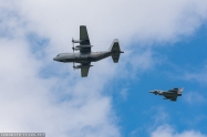 Austrian Eurofighter and C130