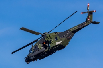 German Army NH90 Demo Team 2023 Schedule. Photo by Raimo Roonet