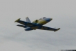L-39 painted in Ukrainian Falcons colors.